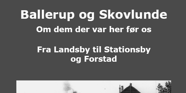 Udgivelser fra Ballerup Stadsarkiv
